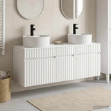 Bathroom Cabinet Set 3 pcs White 49 x 44.5 x 65 cm 3405747