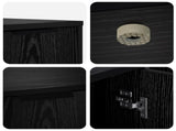 Cat Crate Furniture Black Oak 100 x 49 x 45 cm Engineered Wood 8014760