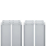 Retractable Side Awning Blue 140x1000 cm 48488