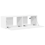 TV Wall Cabinet 98 x 31 x 29.5 cm White Engineered Wood 892229