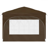 Pop-up Party Tent 290 x 290 x 245 cm Taupe 42019861