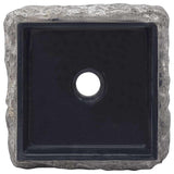 Sink Black 30x30x13 cm Marble 149175