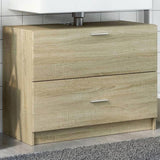 Sink Cabinet Sonoma Oak 78x37x59 cm Engineered Wood 848117