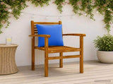 4-Piece Back Cushions PUTTEN 4 pcs 100% Polyester Royal Blue 945140