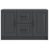 Sideboard with Drawer Black 89 x 34.5 x 57 cm Engineered Wood 895806