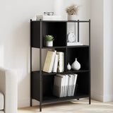 Bookcase Black 72x28x109 cm Engineered Wood 838883