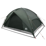 Camping Tent with Rainfly Water-resistant Dome Army Green 42028533