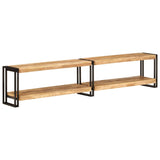 TV Cabinet 200x30x40 cm Solid Wood Mango 356180