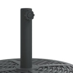 ZNTS Parasol Base for Ø38 / 48 mm Poles 25 kg Round 4007984