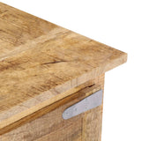 Coffee Table 70x70x30 cm Solid Mango Wood 247693
