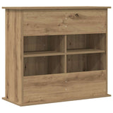 Aquarium Stand Artisan Oak 81x36x73 cm Engineered Wood 857285