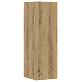 5 Piece TV Cabinet Set Wall-mounted Artisan Oak Engineered Wood 3328998