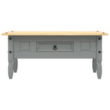Coffee Table Mexican Pine Corona Range Grey 100x55x44 cm 282625