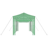 Greenhouse with Pop-up Frame Green 280 x 410 x 315 cm Iron 42006642