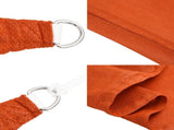 Sunshade Sail 160 g/m Square Orange 4.5x4.5 m HDPE 311662