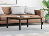 Coffee Table Old Wood 80 x 80 x 45 cm Engineered Wood 892582
