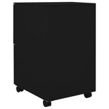 Mobile File Cabinet Black 39x45x67 cm Steel 335976