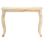 ZNTS Console Table 110x35x77 cm Solid Mango Wood 282858
