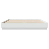 Bed Frame without Mattress White 160x200 cm 3209842