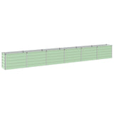 Raised Garden Bed Pastel Green 480 x 40 x 55 cm 8006294
