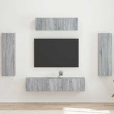 TV Cabinet 5 pcs Grey Sonoma 3409174