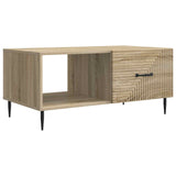 Coffee Table Sonoma Oak 90 x 50 x 40 cm Engineered Wood 894957