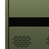 Highboard Olive Green 68x39x101.5 cm Steel 851224
