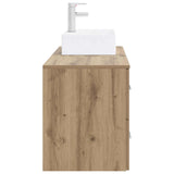 Bathroom Furniture Set 2 pcs Artisan Oak Engineered Wood 3403975