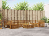 Sofa Sets 8 pcs Natural Solid Acacia Wood 3374519