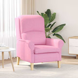 Armchair Pink 76 x 94 x 102 cm Fabric 42009850