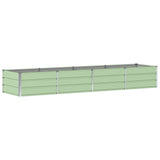 Planter Green 320 x 80 x 45 cm Steel 42018248
