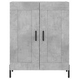 Highboard Concrete Grey 69.5x34x180 cm Engineered Wood 3189969