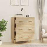 Sideboard Sonoma Oak 70x34x90 cm Engineered Wood 812153