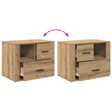 Bedside Cabinet Artisan Oak 35 x 60 x 50 cm Engineered Wood 881088