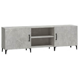 Tv Cabinet Concrete grey Engineered wood Large 812631