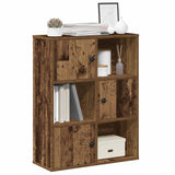 Bookcase Old Wood 60x24x76.5 cm Engineered Wood 860389
