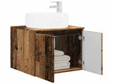 Wall-Mounted Sink Vanity Old Wood 49.5 x 44.5 x 66 cm 890460
