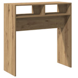 Console Table Artisan Oak 78x30x80 cm Engineered Wood 856621