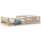 Bed Frame without Mattress 80x200 cm Solid Wood Pine 855678