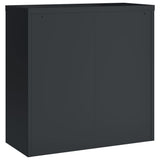 File Cabinet Anthracite 90x40x90 cm Steel 339731