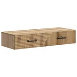Wall-Mounted Side Table Artisan Oak 87.5 x 34.5 x 17 cm 898674
