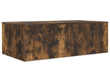 Coffee Table Set 2 pcs Smoked Oak Engineered Wood 8000264