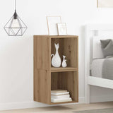 Wall Cabinet 2 pcs Artisan Oak 37 x 37 x 37 cm Engineered Wood 875075