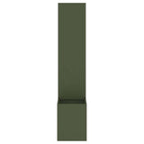 Garden Privacy Screen Olive green 32 x 150 cm Cold-rolled steel 876374