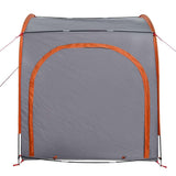 Bike Storage Tent with Roof Grey and Orange 218 x 156 x 180 cm 42001007