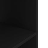 Aquarium Stand Black 75x36x72.5 cm Engineered Wood 833648