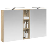 Bathroom Cabinet Set 3 pcs 120 x 14.5 x 70 cm Engineered wood 3403754