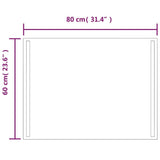 LED Bathroom Mirror 60x80 cm 3154066