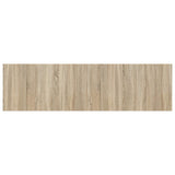 Wall-Mounted Headboard HOORN Sonoma Oak Engineered Wood 897377