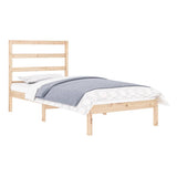 Bed Frame without Mattress 90x190 cm Single Solid Wood 3104898